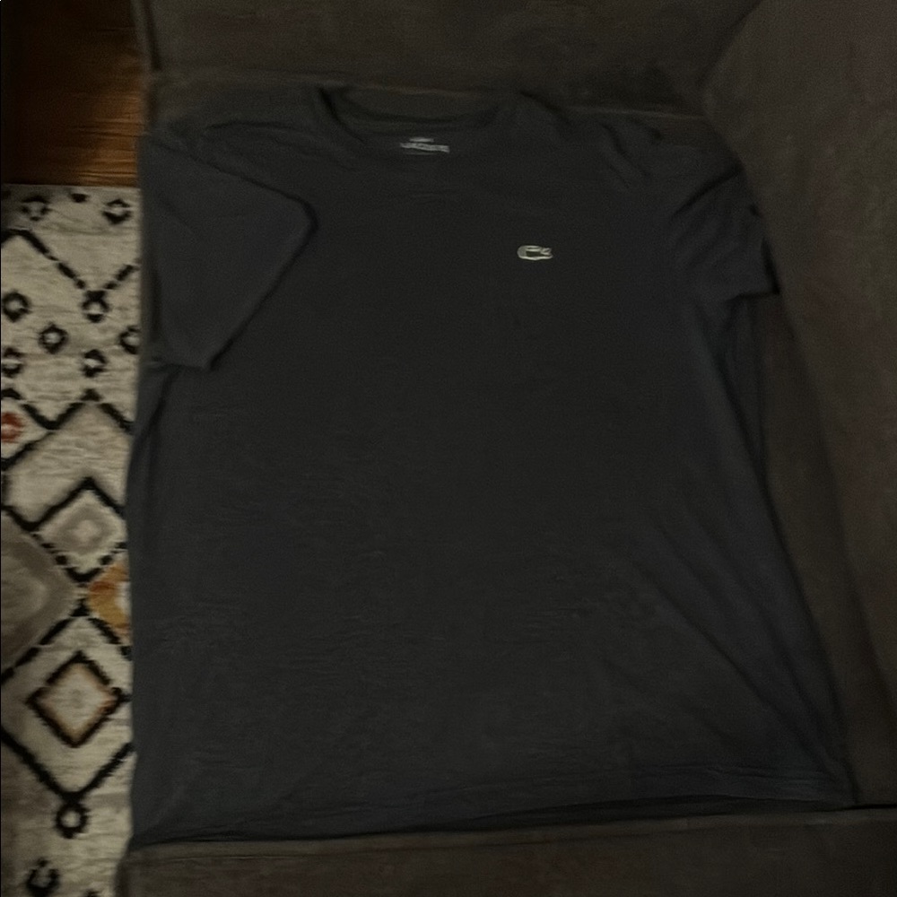 Lacoste Dark GreyShort Sleeve Tee Casual Essential